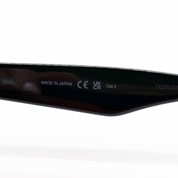 NEW BOTTEGA VENETA BV1061S 001 BLACK SQUARE WOMEN SUNGLASSES BOTTEGA VENETA - Picture 8 of 9